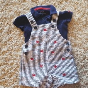 Little Me Baby boy 2 piece outfit